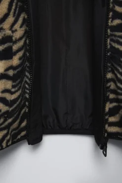 Niños ZARA 6 - 14 Años·Abrigos<CAZADORA BORREGUILLO CEBRA