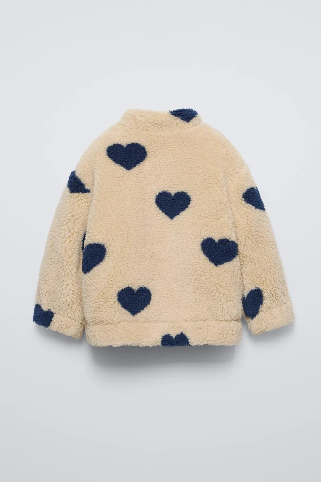 Niños ZARA 1½ - 6 Años·Total Look|6 - 18 Meses·Abrigos / Buzos<CAZADORA BORREGUILLO CORAZONES