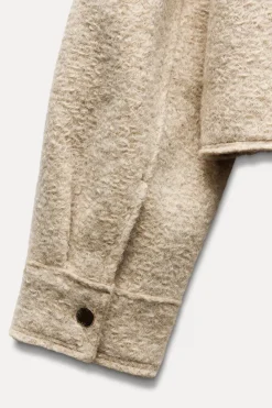 Sale CAZADORA BOUCLÉ BOLSILLOS PLASTRÓN Mujer Chaquetas / Cazadoras