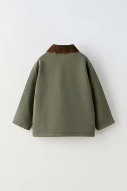 Niños ZARA 1½ - 6 Años·Abrigos<CAZADORA COMBINADA BORDADO