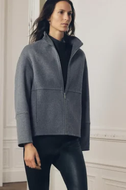 Hot CAZADORA CON LANA ZW COLLECTION Mujer Chaquetas / Cazadoras