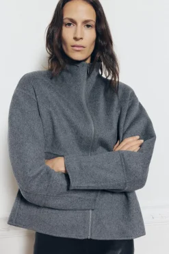 Hot CAZADORA CON LANA ZW COLLECTION Mujer Chaquetas / Cazadoras