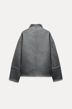 Hot CAZADORA CON LANA ZW COLLECTION Mujer Chaquetas / Cazadoras