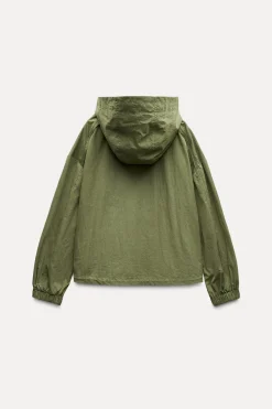 Discount CAZADORA CORTA CAPUCHA Mujer Chaquetas / Cazadoras