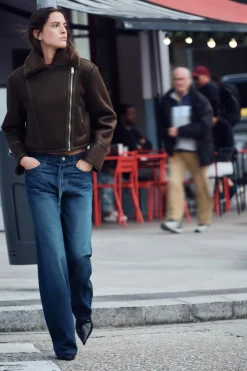 New CAZADORA CORTA DOBLE FAZ Mujer Abrigos / Anoraks|Chaquetas / Cazadoras