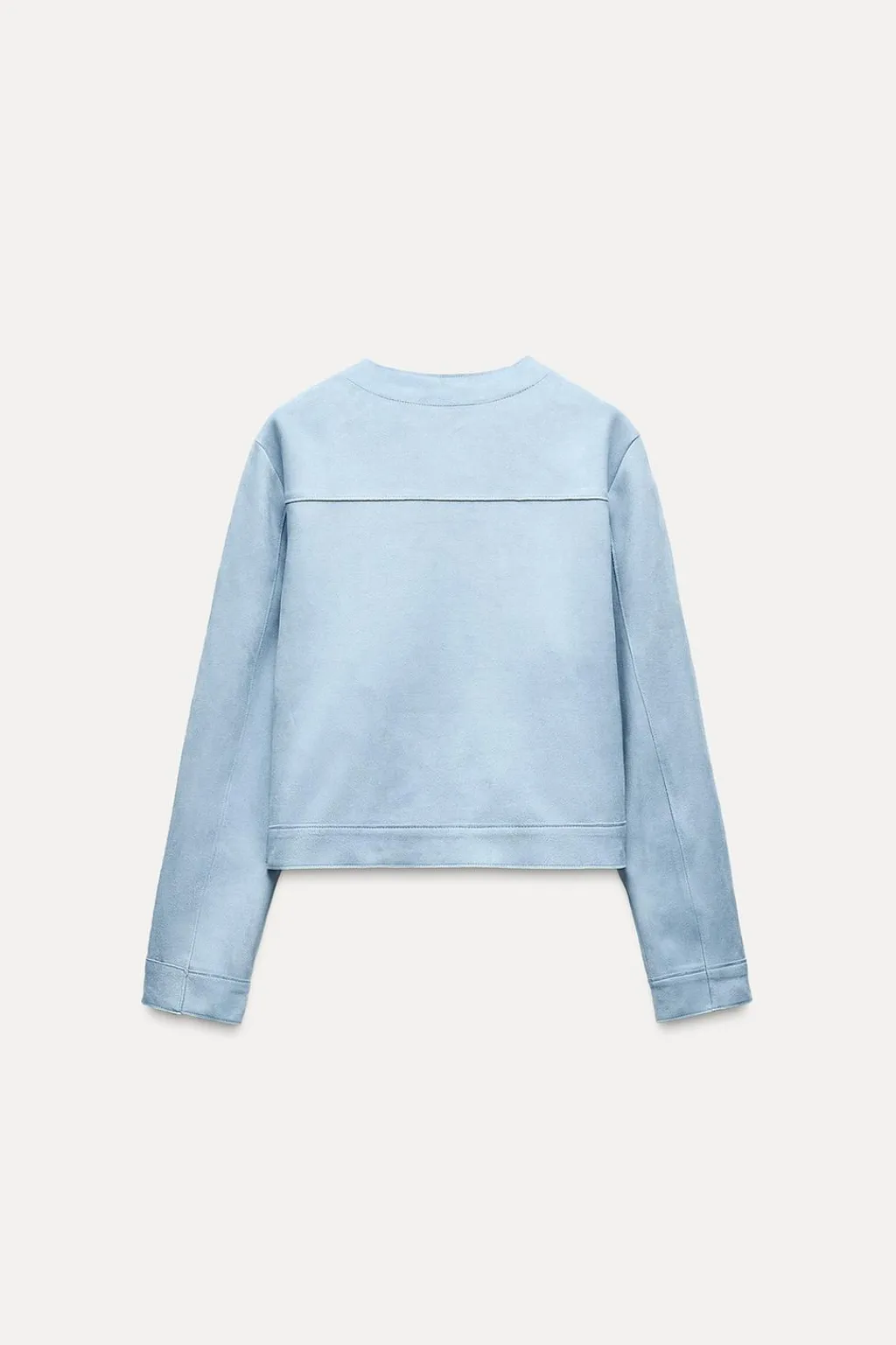 Outlet CAZADORA CORTA EFECTO ANTE Mujer Chaquetas / Cazadoras