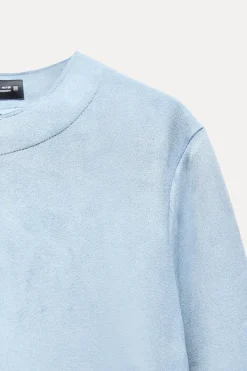 Outlet CAZADORA CORTA EFECTO ANTE Mujer Chaquetas / Cazadoras