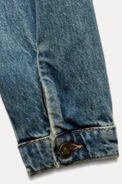 Hot CAZADORA CROP Z1975 DENIM Mujer Chaquetas / Cazadoras