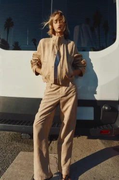 Best CAZADORA CUELLO SUBIDO EFECTO ANTE Mujer Chaquetas / Cazadoras