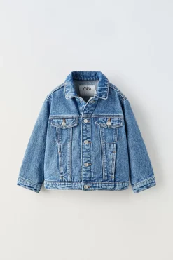 Niños ZARA 1½ - 6 Años·Jeans / Denim|1½ - 6 Años·Abrigos<CAZADORA DENIM