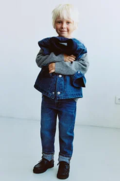 Niños ZARA 1½ - 6 Años·Jeans / Denim|1½ - 6 Años·Abrigos<CAZADORA DENIM ACOLCHADA
