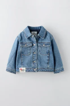 Niños ZARA 1½ - 6 Años·Jeans / Denim|1½ - 6 Años·Licencias<CAZADORA DENIM ACOLCHADA MINNIE MOUSE © DISNEY