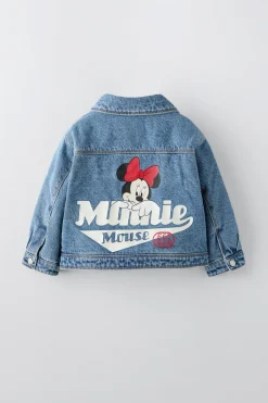Niños ZARA 1½ - 6 Años·Jeans / Denim|1½ - 6 Años·Licencias<CAZADORA DENIM ACOLCHADA MINNIE MOUSE © DISNEY