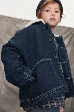 Niños ZARA 6 - 14 Años·Abrigos<CAZADORA DENIM BORREGUILLO LIMITED EDITION