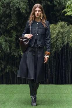 Fashion CAZADORA DENIM ZW COLLECTION Mujer Chaquetas / Cazadoras