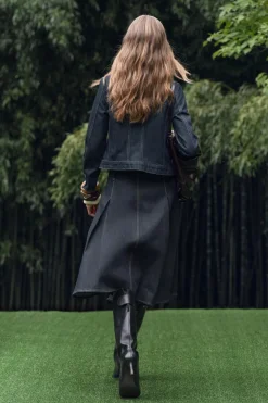 Fashion CAZADORA DENIM ZW COLLECTION Mujer Chaquetas / Cazadoras