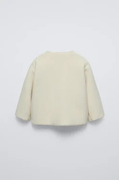 Niños ZARA 0 - 6 Meses·Sacos / Buzos|6 - 18 Meses·Abrigos / Buzos<CAZADORA DOBLE FAZ