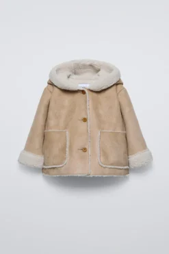 Niños ZARA 0 - 6 Meses·Sacos / Buzos|6 - 18 Meses·Abrigos / Buzos<CAZADORA DOBLE FAZ