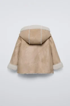 Niños ZARA 0 - 6 Meses·Sacos / Buzos|6 - 18 Meses·Abrigos / Buzos<CAZADORA DOBLE FAZ