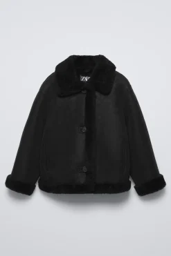 Niños ZARA 6 - 14 Años·Abrigos<CAZADORA DOBLE FAZ