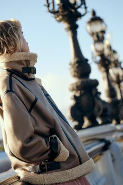 Discount CAZADORA DOBLE FAZ BAJO TRABILLAS Mujer Abrigos / Anoraks|Chaquetas / Cazadoras