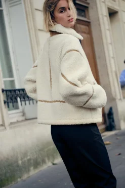 Discount CAZADORA DOBLE FAZ BORREGUITO Mujer Abrigos / Anoraks|Chaquetas / Cazadoras