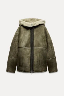 Sale CAZADORA DOBLE FAZ CAPUCHA ZW COLLECTION Mujer Abrigos / Anoraks|Chaquetas / Cazadoras