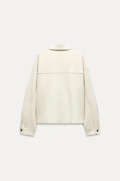 Fashion CAZADORA EFECTO ANTE Mujer Chaquetas / Cazadoras