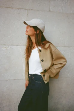 Sale CAZADORA EFECTO ANTE Mujer Chaquetas / Cazadoras