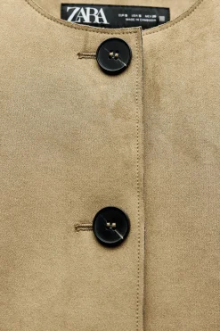 Sale CAZADORA EFECTO ANTE Mujer Chaquetas / Cazadoras