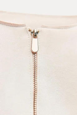 Outlet CAZADORA EFECTO ANTE PEPLUM Mujer Chaquetas / Cazadoras