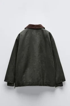 Niños ZARA 6 - 14 Años·Abrigos|6 - 14 Años·Abrigos<CAZADORA ENCERADA