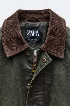 Niños ZARA 6 - 14 Años·Abrigos|6 - 14 Años·Abrigos<CAZADORA ENCERADA