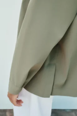 Fashion CAZADORA ENGOMADA CAPUCHA Mujer Chaquetas / Cazadoras