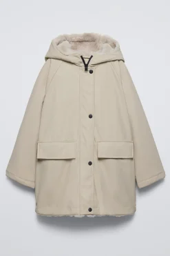 Niños ZARA 6 - 14 Años·Abrigos|6 - 14 Años·Abrigos<CAZADORA ENGOMADA PELO