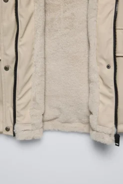 Niños ZARA 6 - 14 Años·Abrigos|6 - 14 Años·Abrigos<CAZADORA ENGOMADA PELO