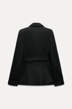 New CAZADORA ESTRUCTURA CINTURÓN Mujer Chaquetas / Cazadoras