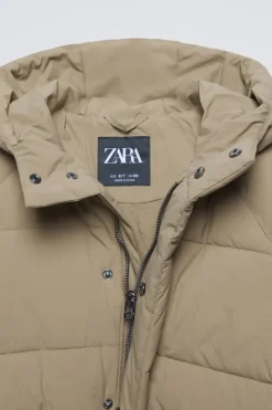 Niños ZARA 6 - 14 Años·Abrigos<CAZADORA LARGA ACOLCHADA