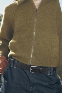 Fashion CAZADORA OVERSIZE 100% LANA Mujer Cárdigan / Jerséis|Punto