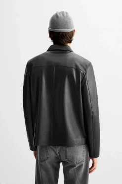 Hot CAZADORA PIEL Hombre Piel