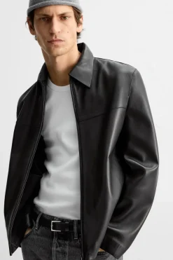 Hot CAZADORA PIEL Hombre Piel