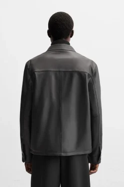 Hot CAZADORA PIEL Hombre Piel