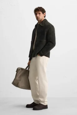 Sale CAZADORA PIEL ANTE Hombre Piel