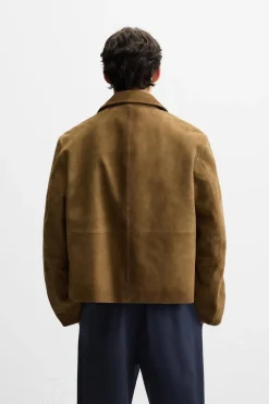 Fashion CAZADORA PIEL ANTE Hombre Piel