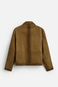 Fashion CAZADORA PIEL ANTE Hombre Piel