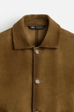 Fashion CAZADORA PIEL ANTE Hombre Piel