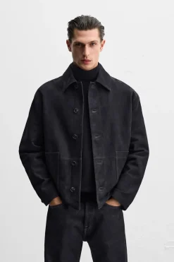 Best CAZADORA PIEL ANTE Hombre Piel