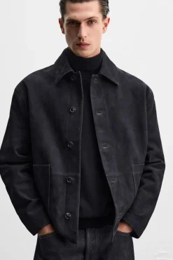 Best CAZADORA PIEL ANTE Hombre Piel