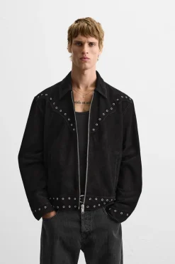 Clearance CAZADORA PIEL ANTE Hombre Piel