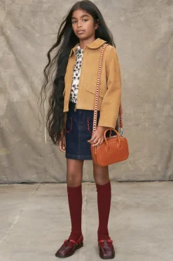 Niños ZARA 6 - 14 Años·Abrigos<CAZADORA PIEL ANTE LIMITED EDITION